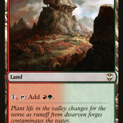 Mossfire Valley [New Capenna Commander]