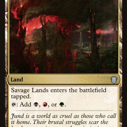 Savage Lands [Dominaria United Commander]