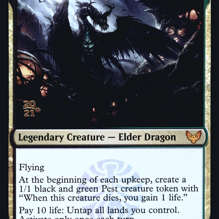 Beledros Witherbloom [Strixhaven: School of Mages Promos] Prerelease Foil