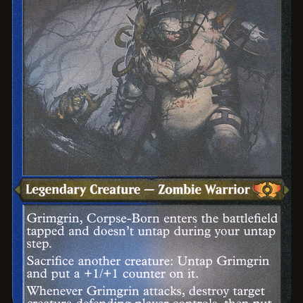 Grimgrin, Corpse-Born [Multiverse Legends] Etched Foil