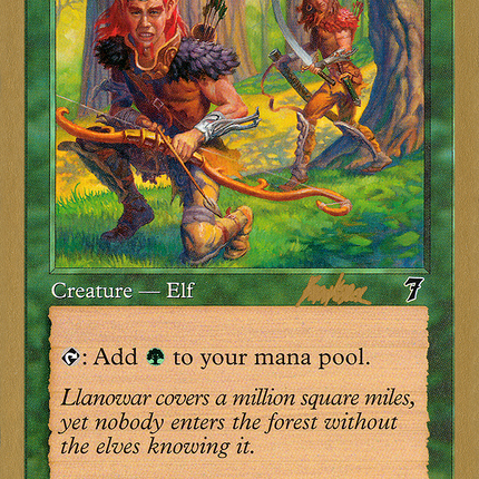 Llanowar Elves [World Championship Decks 2002]