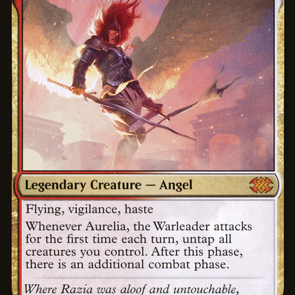 Aurelia, the Warleader [Double Masters 2022]