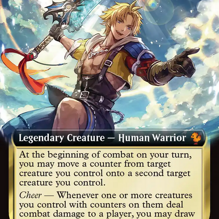 Tidus, Yuna's Guardian (Extended Art) [Commander: FINAL FANTASY]