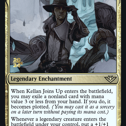 Kellan Joins Up [Outlaws of Thunder Junction Promos] Prerelease Foil