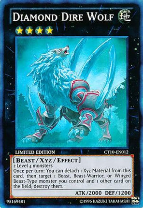 Diamond Dire Wolf [CT10-EN012] Super Rare