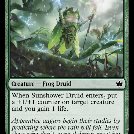 Sunshower Druid [Bloomburrow] Foil