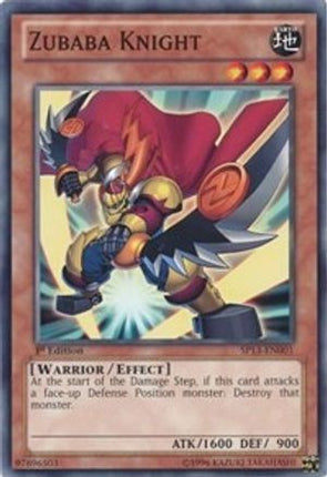 Zubaba Knight (Common / Short Print) [SP13-EN001] 1st Edition