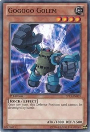 Gogogo Golem (Common / Short Print) [SP13-EN003] 1st Edition