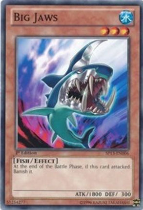 Big Jaws (Common / Short Print) [SP13-EN006] 1st Edition