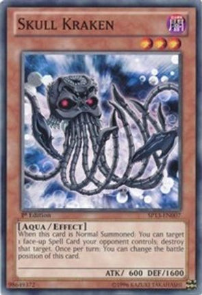 Skull Kraken (Common / Short Print) [SP13-EN007] Unlimited