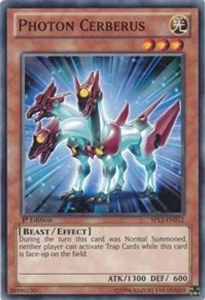 Photon Cerberus (Common / Short Print) [SP13-EN012] 1st Edition