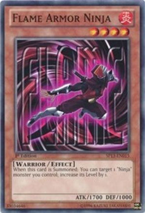 Flame Armor Ninja (Common / Short Print) [SP13-EN015] 1st Edition