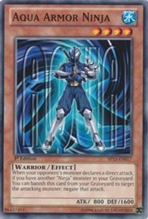 Aqua Armor Ninja (Common / Short Print) [SP13-EN017] 1st Edition