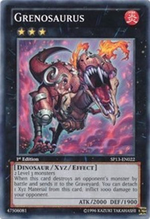 Grenosaurus (Common / Short Print) [SP13-EN022] Unlimited