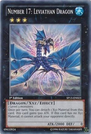 Number 17: Leviathan Dragon (Common / Short Print) [SP13-EN023] 1st Edition
