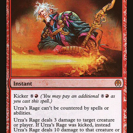 Urza's Rage [Duel Decks: Phyrexia vs. the Coalition] Foil