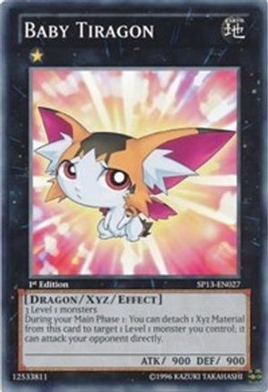 Baby Tiragon (Common / Short Print) [SP13-EN027] 1st Edition