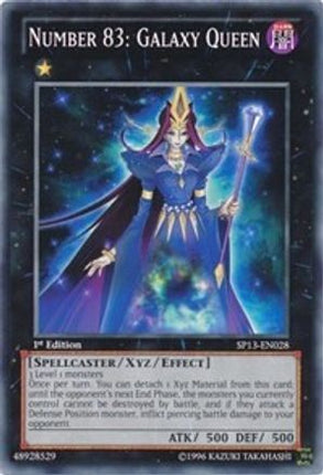 Number 83: Galaxy Queen (Common / Short Print) [SP13-EN028] Unlimited
