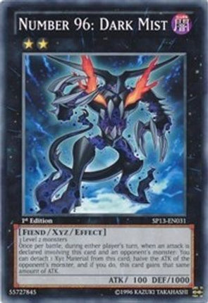 Number 96: Dark Mist (Common / Short Print) [SP13-EN031] Unlimited