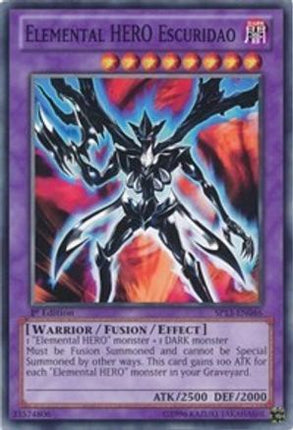 Elemental HERO Escuridao (Common / Short Print) [SP13-EN046] Unlimited