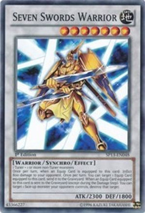 Seven Swords Warrior (Common / Short Print) [SP13-EN048] 1st Edition