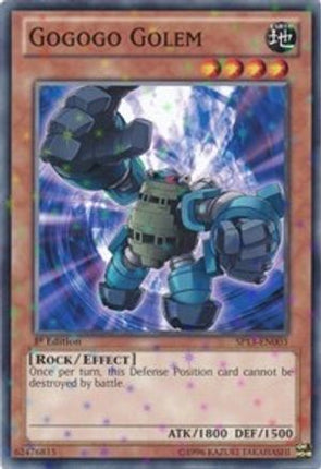 Gogogo Golem (Starfoil) (Starfoil Rare) [SP13-EN003] 1st Edition