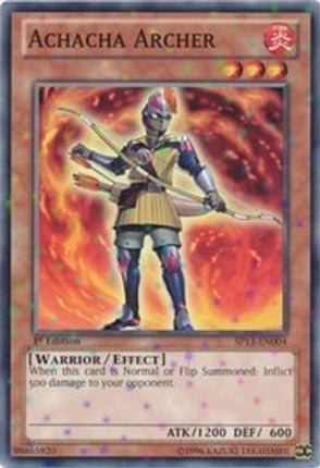 Achacha Archer (Starfoil) (Starfoil Rare) [SP13-EN004] 1st Edition