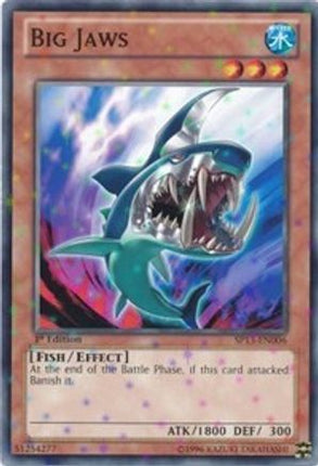 Big Jaws (Starfoil) (Starfoil Rare) [SP13-EN006] Unlimited