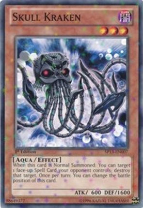Skull Kraken (Starfoil) (Starfoil Rare) [SP13-EN007] Unlimited