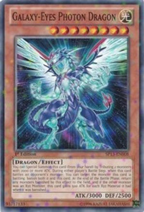 Galaxy-Eyes Photon Dragon (Starfoil) (Starfoil Rare) [SP13-EN008] 1st Edition