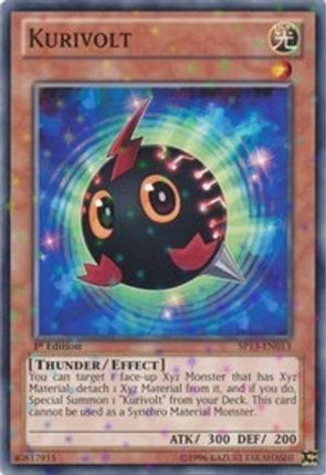 Kurivolt (Starfoil) (Starfoil Rare) [SP13-EN013] 1st Edition