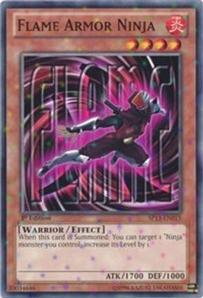 Flame Armor Ninja (Starfoil) (Starfoil Rare) [SP13-EN015] 1st Edition