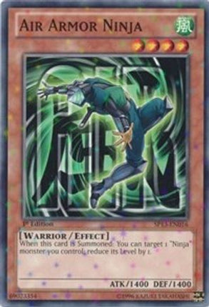 Air Armor Ninja (Starfoil) (Starfoil Rare) [SP13-EN016] Unlimited