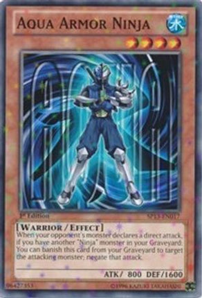 Aqua Armor Ninja (Starfoil) (Starfoil Rare) [SP13-EN017] Unlimited