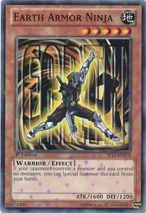 Earth Armor Ninja (Starfoil) (Starfoil Rare) [SP13-EN018] Unlimited