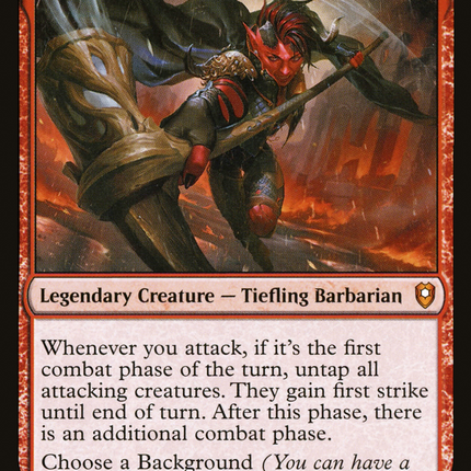 Karlach, Fury of Avernus [Commander Legends: Battle for Baldur's Gate]