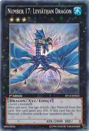 Number 17: Leviathan Dragon (Starfoil) (Starfoil Rare) [SP13-EN023] 1st Edition