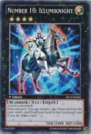 Number 10: Illumiknight (Starfoil) (Starfoil Rare) [SP13-EN026] Unlimited
