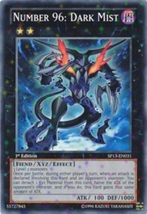 Number 96: Dark Mist (Starfoil) (Starfoil Rare) [SP13-EN031] Unlimited