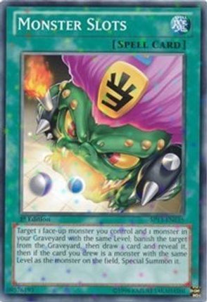 Monster Slots (Starfoil) (Starfoil Rare) [SP13-EN035] 1st Edition