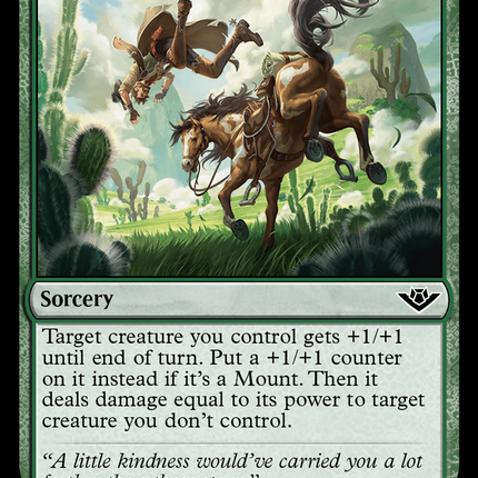 Throw from the Saddle [Outlaws of Thunder Junction] Foil