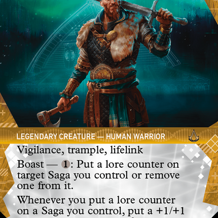 Sigurd, Jarl of Ravensthorpe (Showcase) (Borderless) [Assassin's Creed] Foil