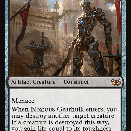 Noxious Gearhulk [Duskmourn: House of Horror Commander]