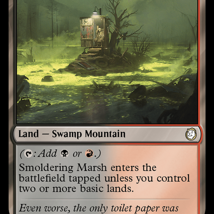 Smoldering Marsh [Fallout] Surge Foil
