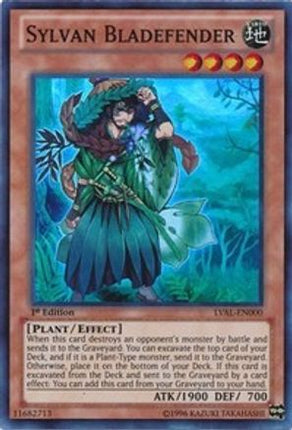 Sylvan Bladefender (Super Rare) [LVAL-EN000] 1st Edition