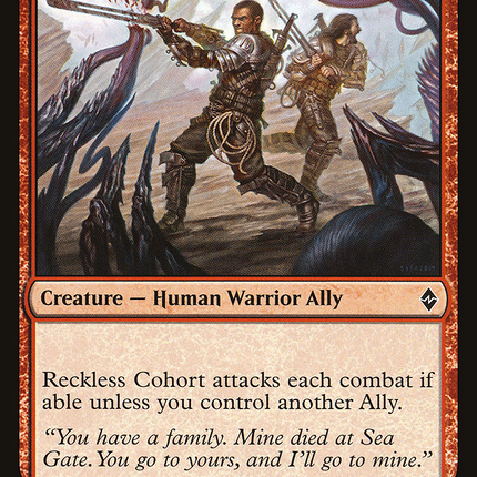 Reckless Cohort [Battle for Zendikar]