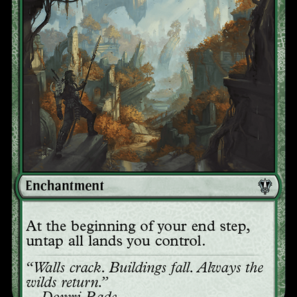 Wilderness Reclamation [Murders at Karlov Manor Commander]
