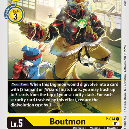 Boutmon [P-074] (Update Pack) [Promotional Cards]
