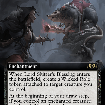 Lord Skitter's Blessing (Extended Art) [Wilds of Eldraine]