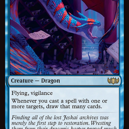 Voracious Bibliophile [Commander: Tarkir: Dragonstorm]